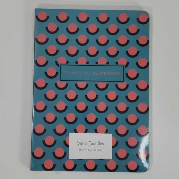 Vera Bradley Other - Vera Bradley Reversible Journal(Vines Dots)